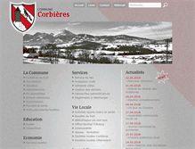 Tablet Screenshot of corbieres.ch